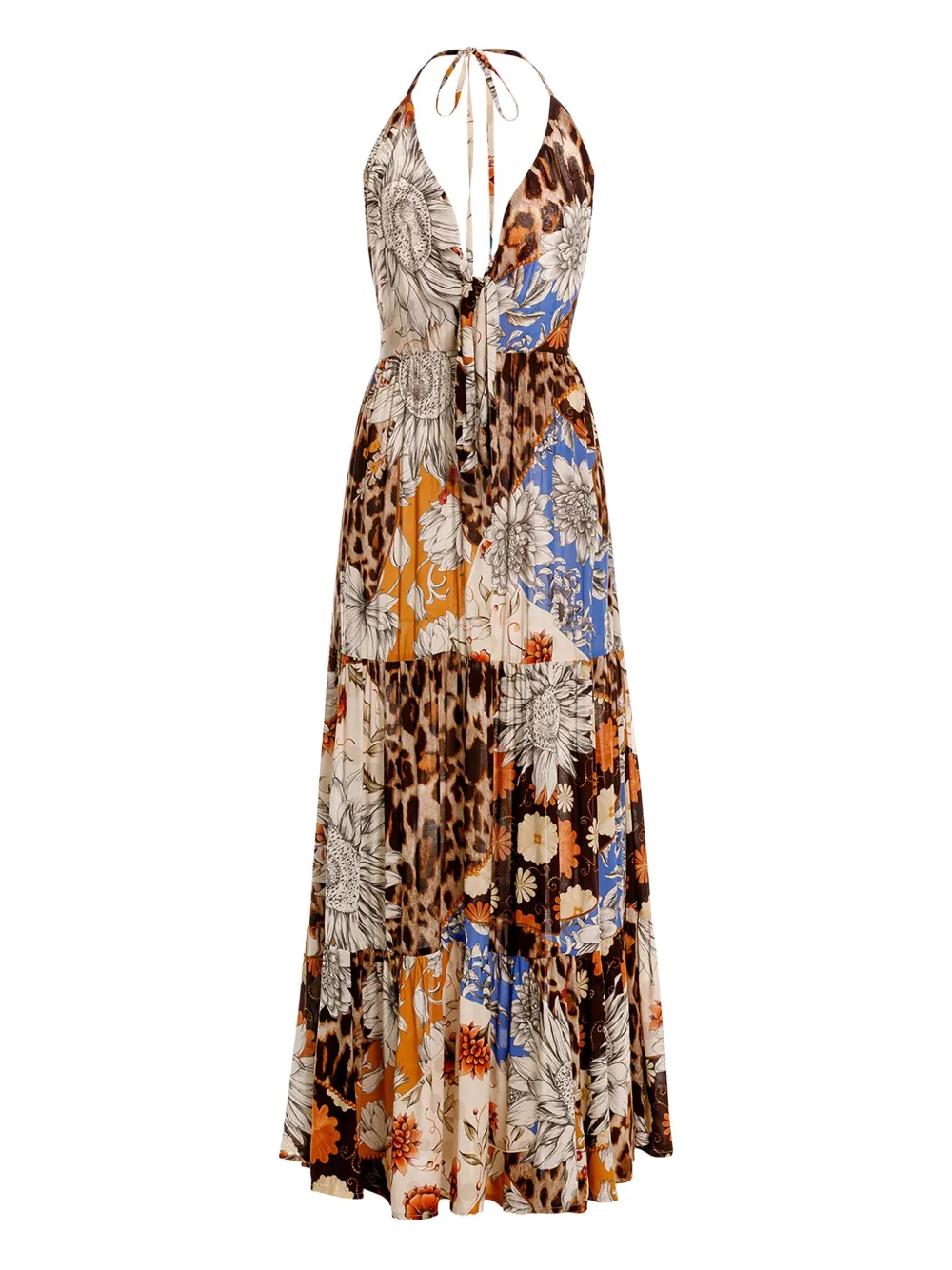 Платье макси Gabrielle с вырезом халтер Agua Bendita, оранжевый
Платье макси Gabrielle с вырезом халтер Agua Bendita, оранжевый