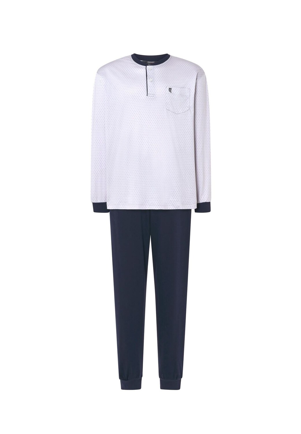 Мужская длинная трикотажная серая пижама премиум-класса с планкой на пуговицах El Búho NOCTURNO, серый
Мужская длинная трикотажная серая пижама премиум-класса с планкой на пуговицах El Búho NOCTURNO, серый