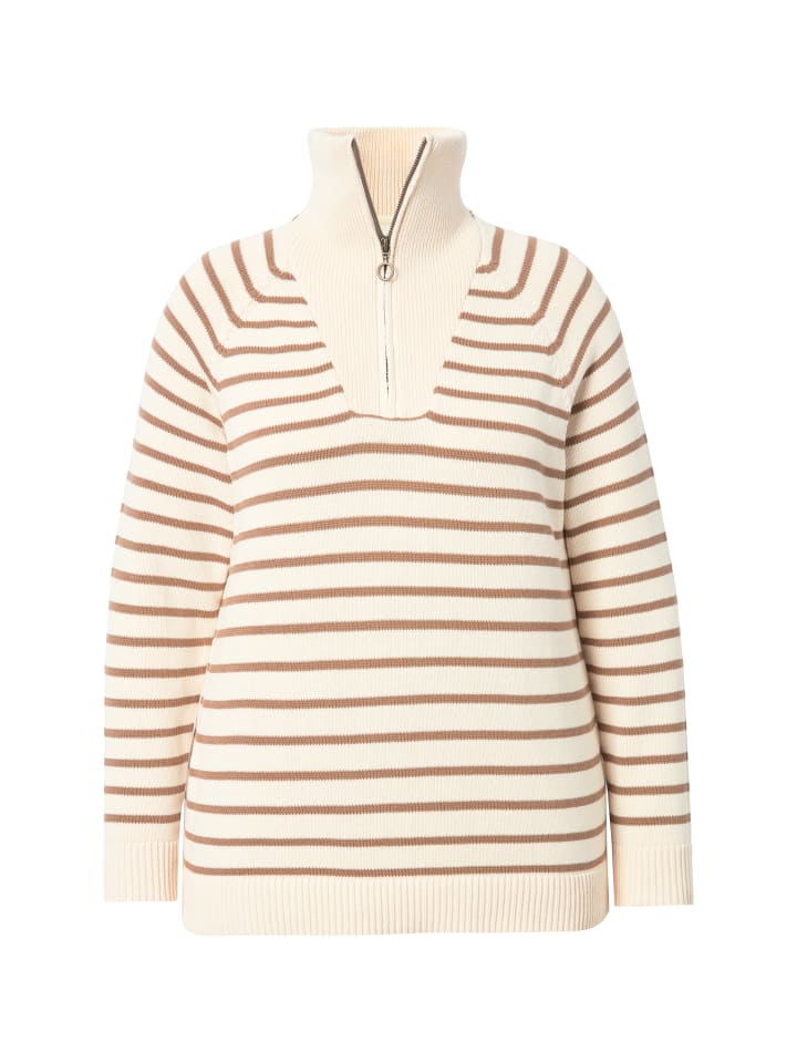 Пуловер Ulla Popken, светло-коричневый
Пуловер Ulla Popken, светло-коричневый