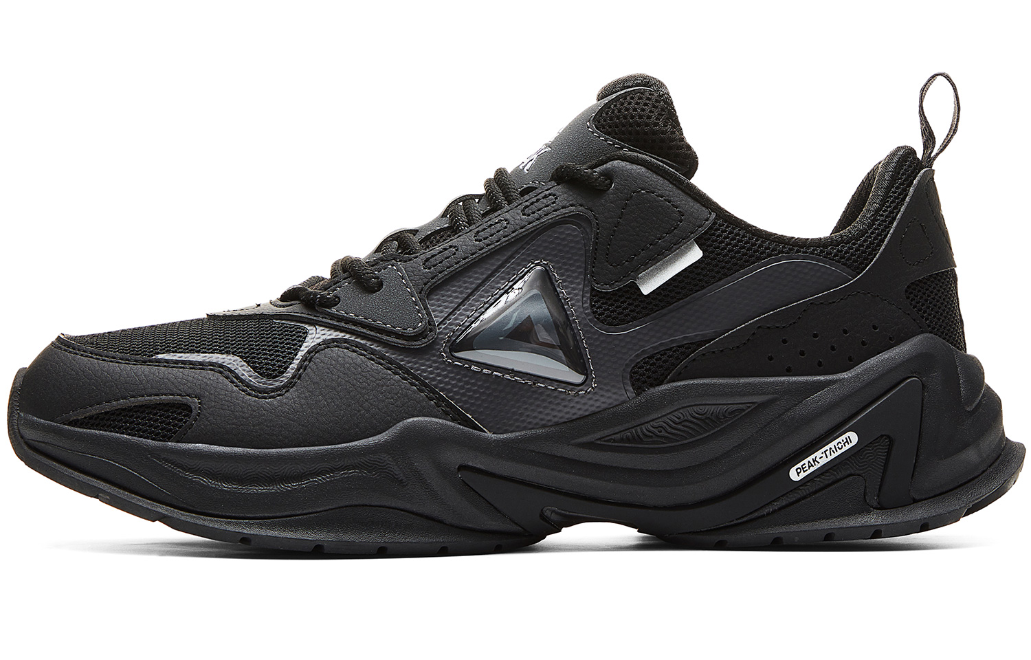 PEAK Повседневные кроссовки мужские low top Black/Gray
PEAK Повседневные кроссовки мужские low top Black/Gray