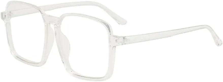 Ретро-солнцезащитные очки в крупной оправе, квадратная нижняя часть оправы, защита от синего света, для женщин и мужчин Weloveushop, Transparent Frame Transparent
Ретро-солнцезащитные очки в крупной оправе, квадратная нижняя часть оправы, защита от синего света, для женщин и мужчин Weloveushop, Transparent Frame Transparent