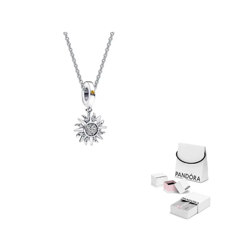 Pandora Серебряное колье 925 пробы с синтетическим цирконием
Pandora Серебряное колье 925 пробы с синтетическим цирконием