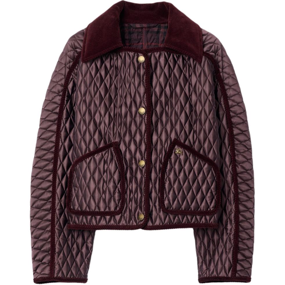 Стеганая куртка с длинными рукавами Burberry, peach blossom
Стеганая куртка с длинными рукавами Burberry, peach blossom