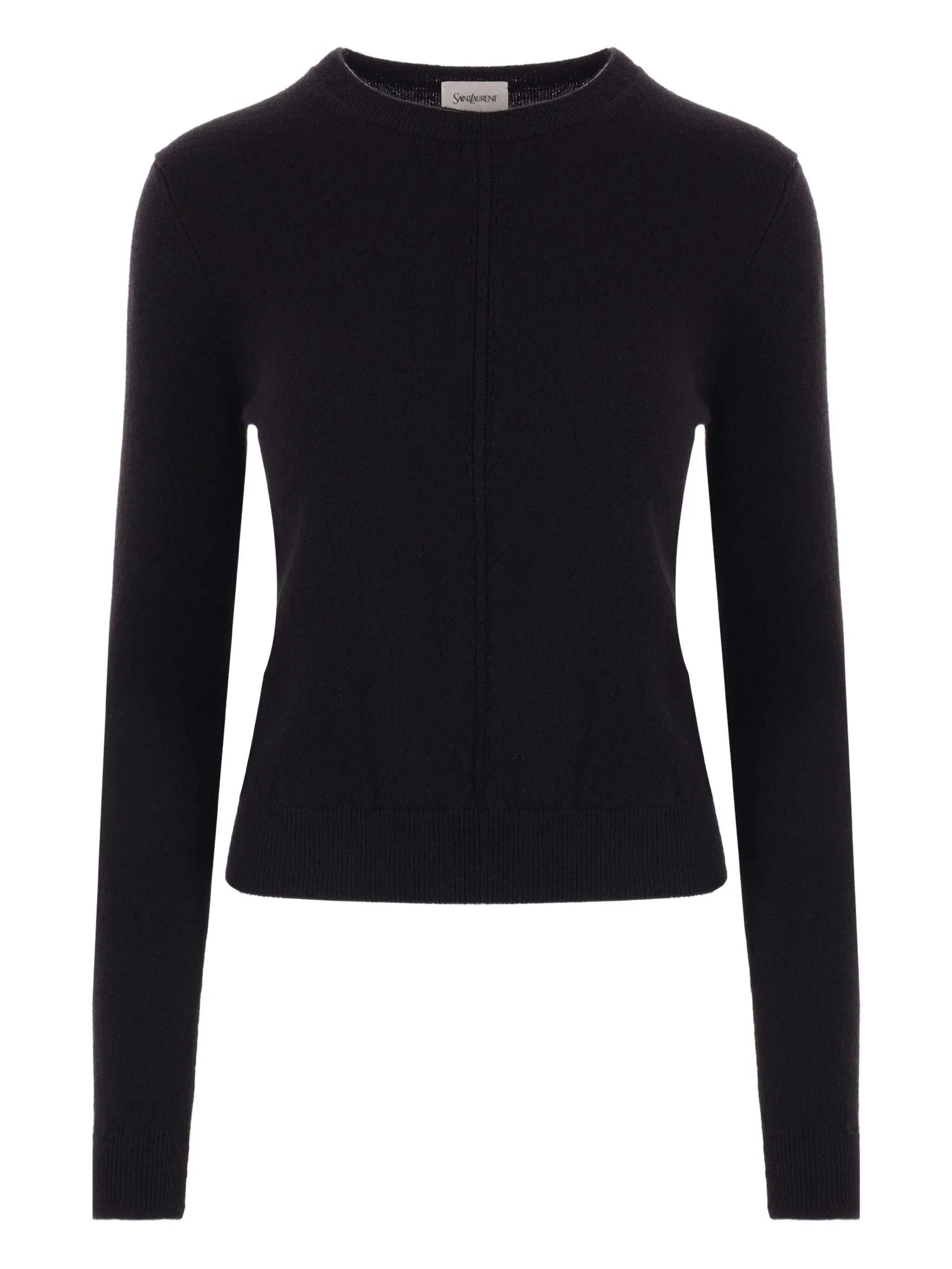 Кашемировый свитер Saint Laurent, черный
Кашемировый свитер Saint Laurent, черный