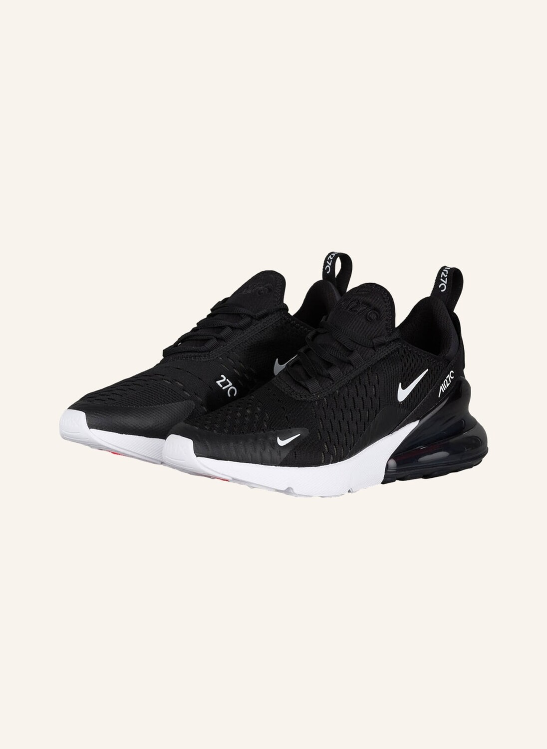 Кроссовки air max 270 gs Nike, черный
Кроссовки air max 270 gs Nike, черный