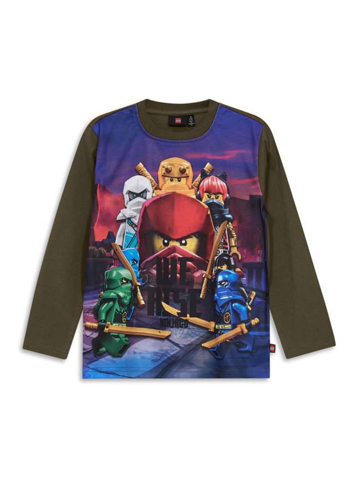 LEGO Футболка с длинными рукавами цвета хаки
LEGO Футболка с длинными рукавами цвета хаки