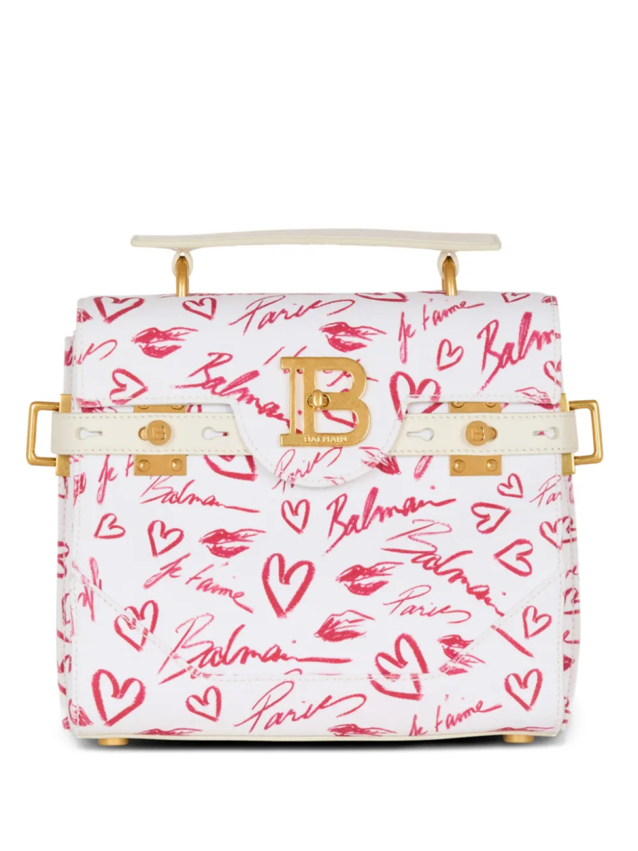 Сумка-тоут B-Buzz 23 Lipstick Balmain, белый
Сумка-тоут B-Buzz 23 Lipstick Balmain, белый