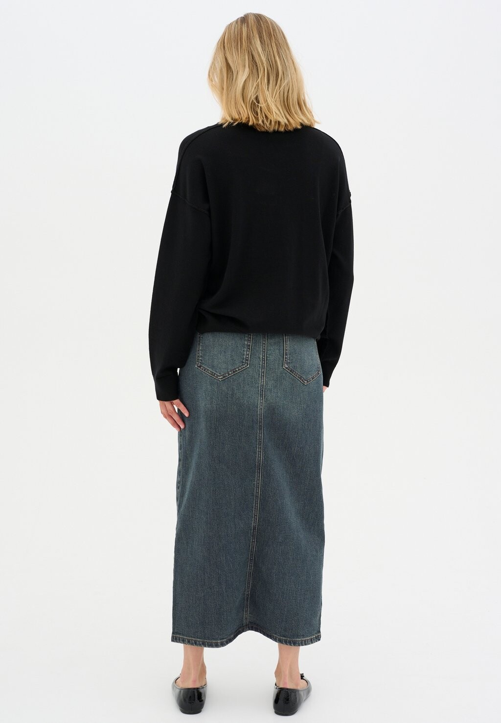 Джинсовая юбка My Essential Wardrobe, синие джинсы
Джинсовая юбка My Essential Wardrobe, синие джинсы