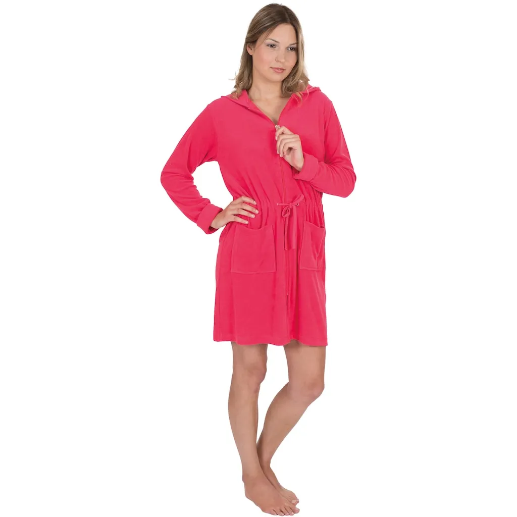 Женский халат 031, идеально подходит для сауны и спа, гостиничный халат, утренний халат 1 шт., с кулиской для завязывания, короткий Wewo Fashion, Erdbeere
Женский халат 031, идеально подходит для сауны и спа, гостиничный халат, утренний халат 1 шт., с кулиской для завязывания, короткий Wewo Fashion, Erdbeere