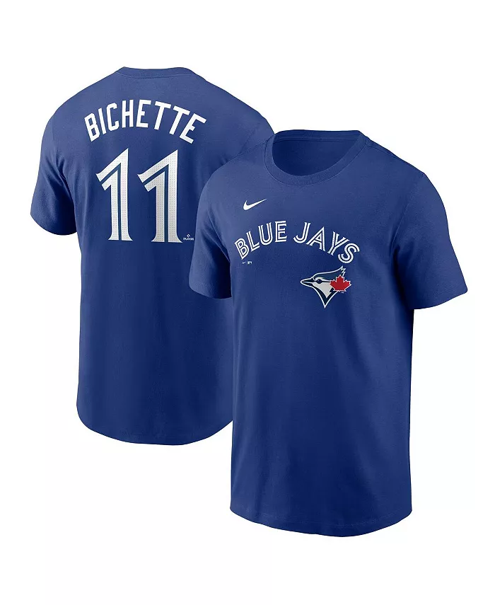 Мужская футболка Bo Bichette Royal Toronto Blue Jays Fuse с именем и номером Nike
Мужская футболка Bo Bichette Royal Toronto Blue Jays Fuse с именем и номером Nike
