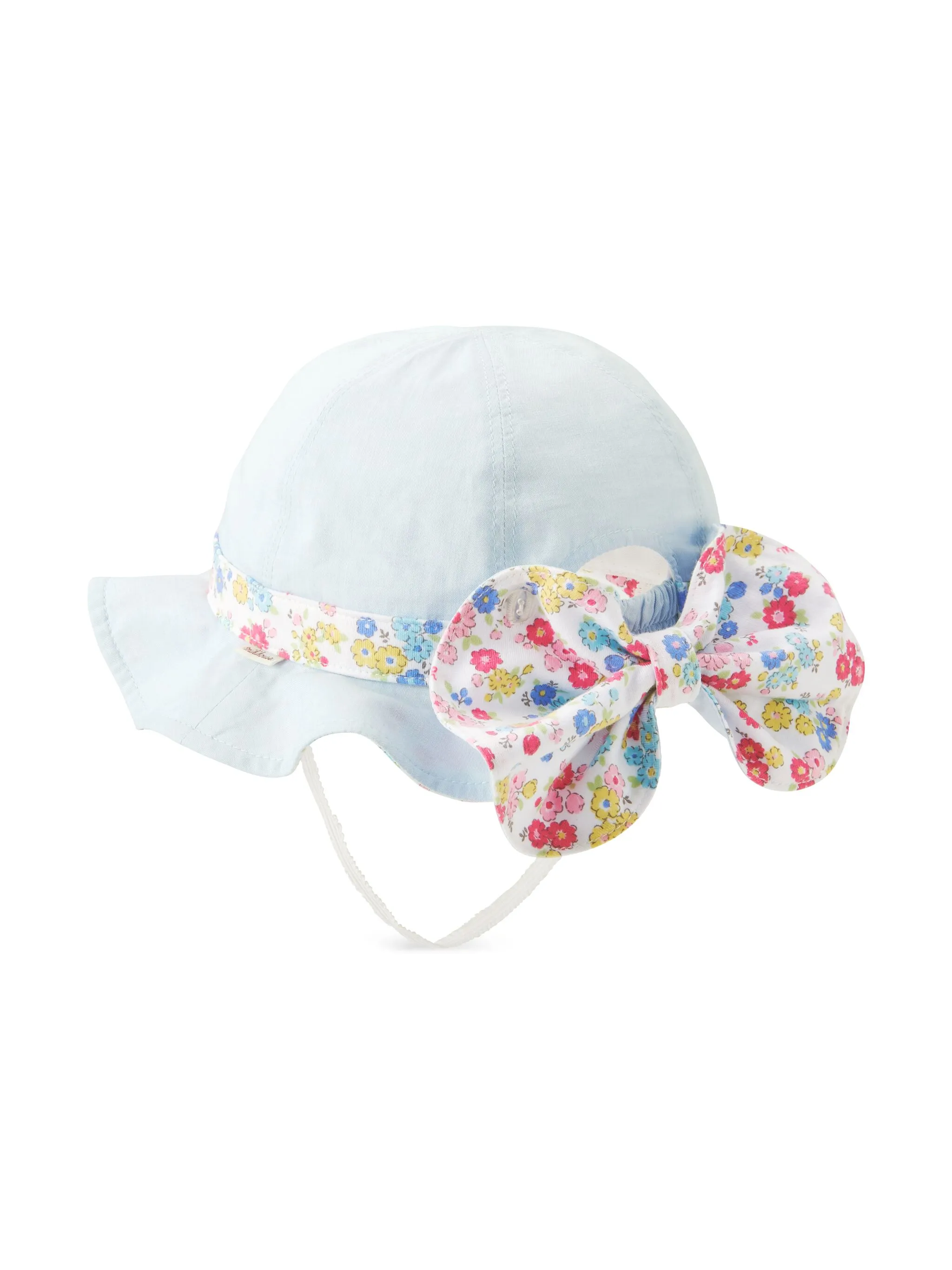 Шляпа с цветочным принтом Miki House, белый
Шляпа с цветочным принтом Miki House, белый