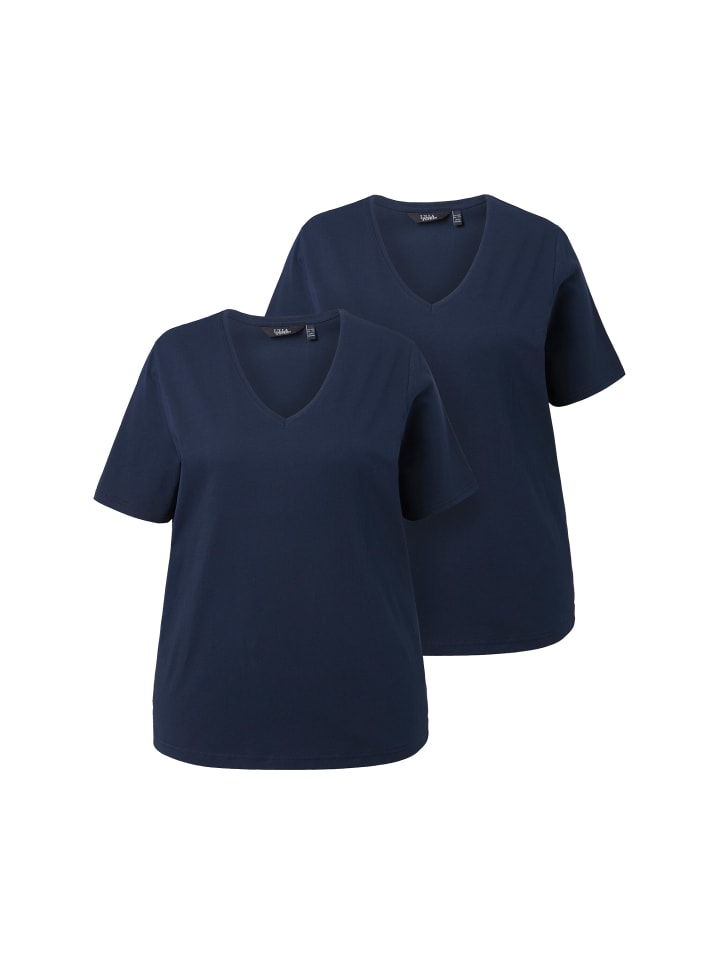 Темно-синяя рубашка Ulla Popken
Темно-синяя рубашка Ulla Popken