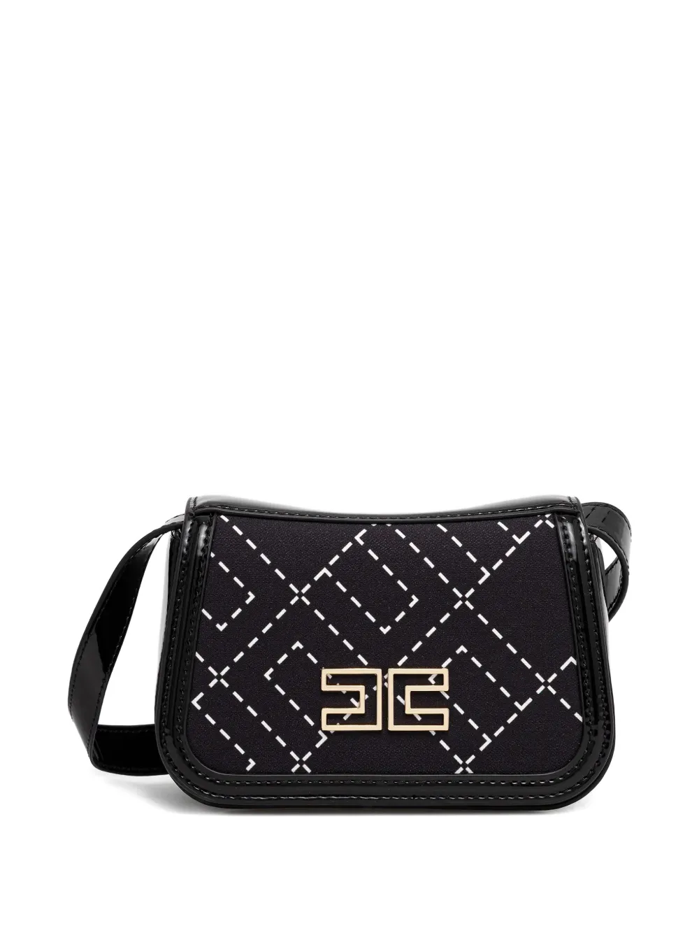 Сумка с геометрическим логотипом Elisabetta Franchi La Mia Bambina, черный
Сумка с геометрическим логотипом Elisabetta Franchi La Mia Bambina, черный