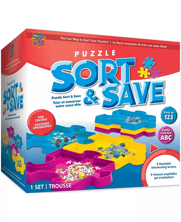 Набор для сортировки пазлов, 6 предметов Masterpieces Puzzles, multi
Набор для сортировки пазлов, 6 предметов Masterpieces Puzzles, multi