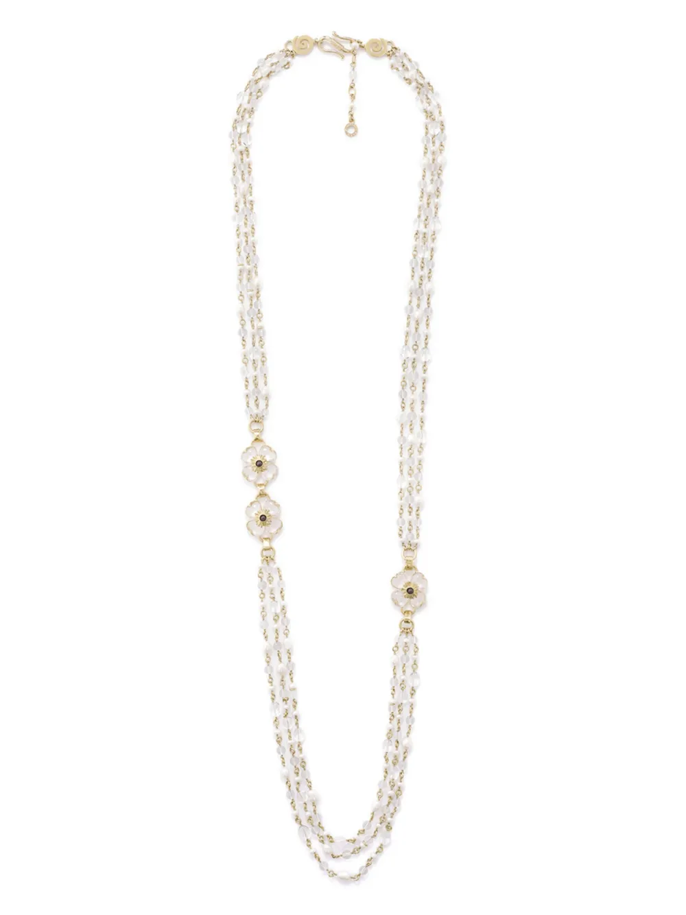 Длинное ожерелье Trefle из 3 рядов Goossens, золотой
Длинное ожерелье Trefle из 3 рядов Goossens, золотой