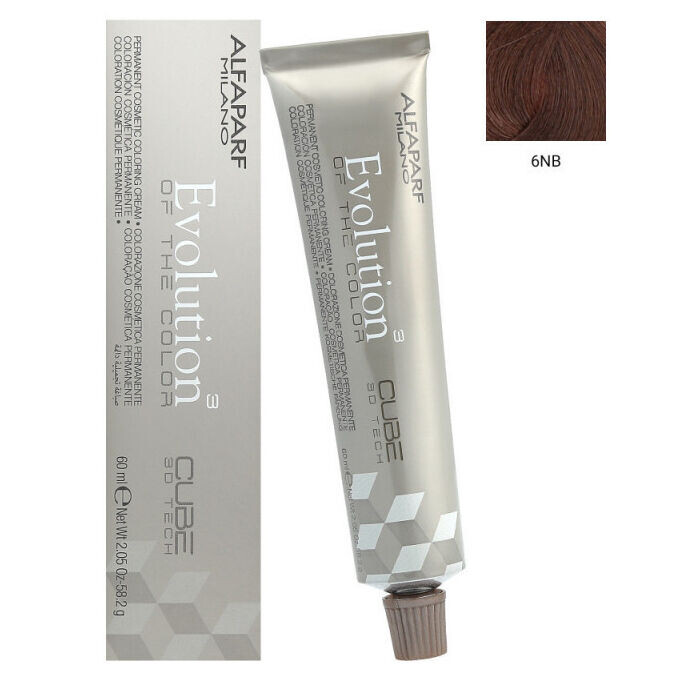 Стойкая краска для волос 6nb темный теплый блондин Alfaparf Evolution Of The Color Cube, 60 мл
Стойкая краска для волос 6nb темный теплый блондин Alfaparf Evolution Of The Color Cube, 60 мл