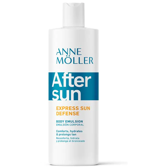 Средство после загара express sun defense after sun emulsión corporal Anne Moller, объем 375 мл
Средство после загара express sun defense after sun emulsión corporal Anne Moller, объем 375 мл