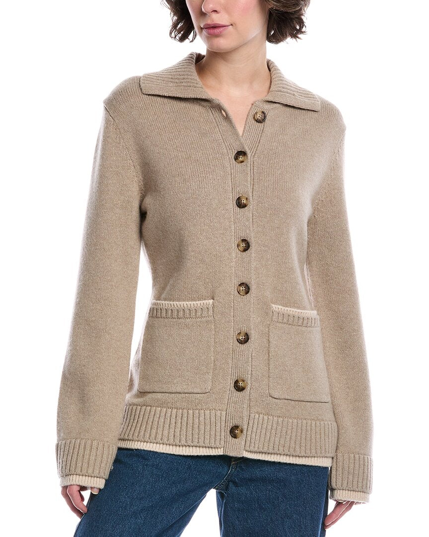 Rag & bone Danica Кардиган из шерсти и кашемира, коричневый
Rag & bone Danica Кардиган из шерсти и кашемира, коричневый