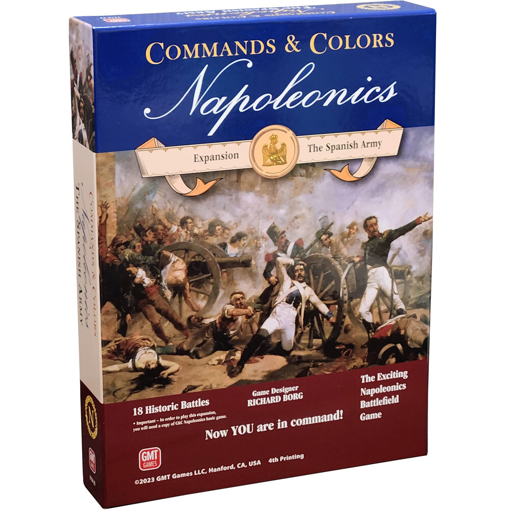 Настольная игра GMT Games Commands & Colors: Napoleonics - Spanish Army Expansion (4th Printing)
Настольная игра GMT Games Commands & Colors: Napoleonics - Spanish Army Expansion (4th Printing)