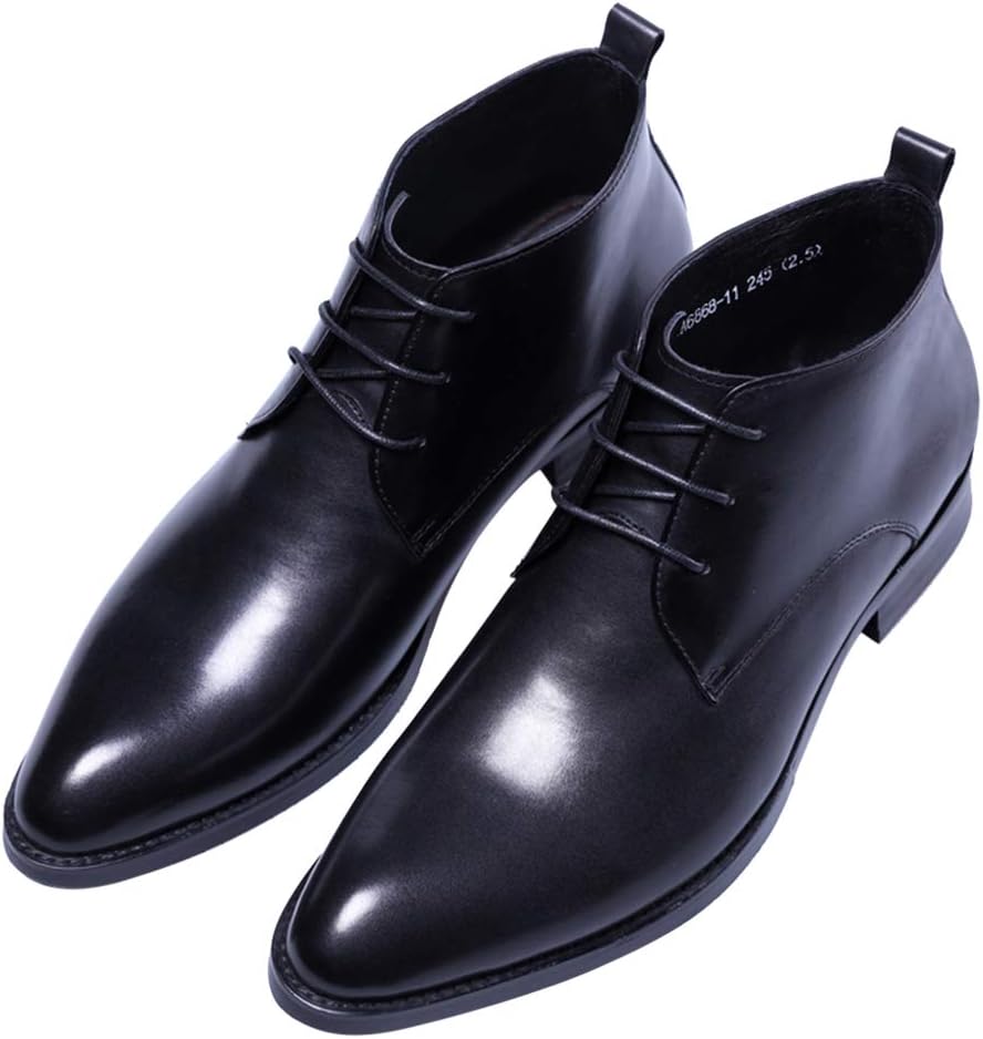 Мужские классические оксфорды Santimon с шнуровкой, заостренным носком и ботильоны Чакка, черный
Мужские классические оксфорды Santimon с шнуровкой, заостренным носком и ботильоны Чакка, черный