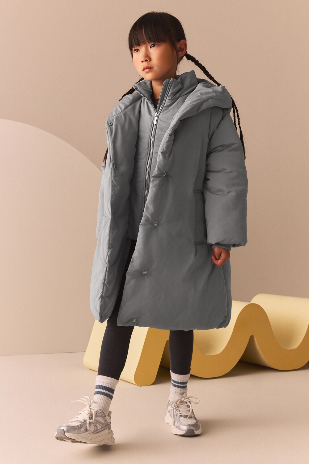 Водонепроницаемое двухслойное утепленное пальто (3 16 лет) Next, серый
Водонепроницаемое двухслойное утепленное пальто (3 16 лет) Next, серый