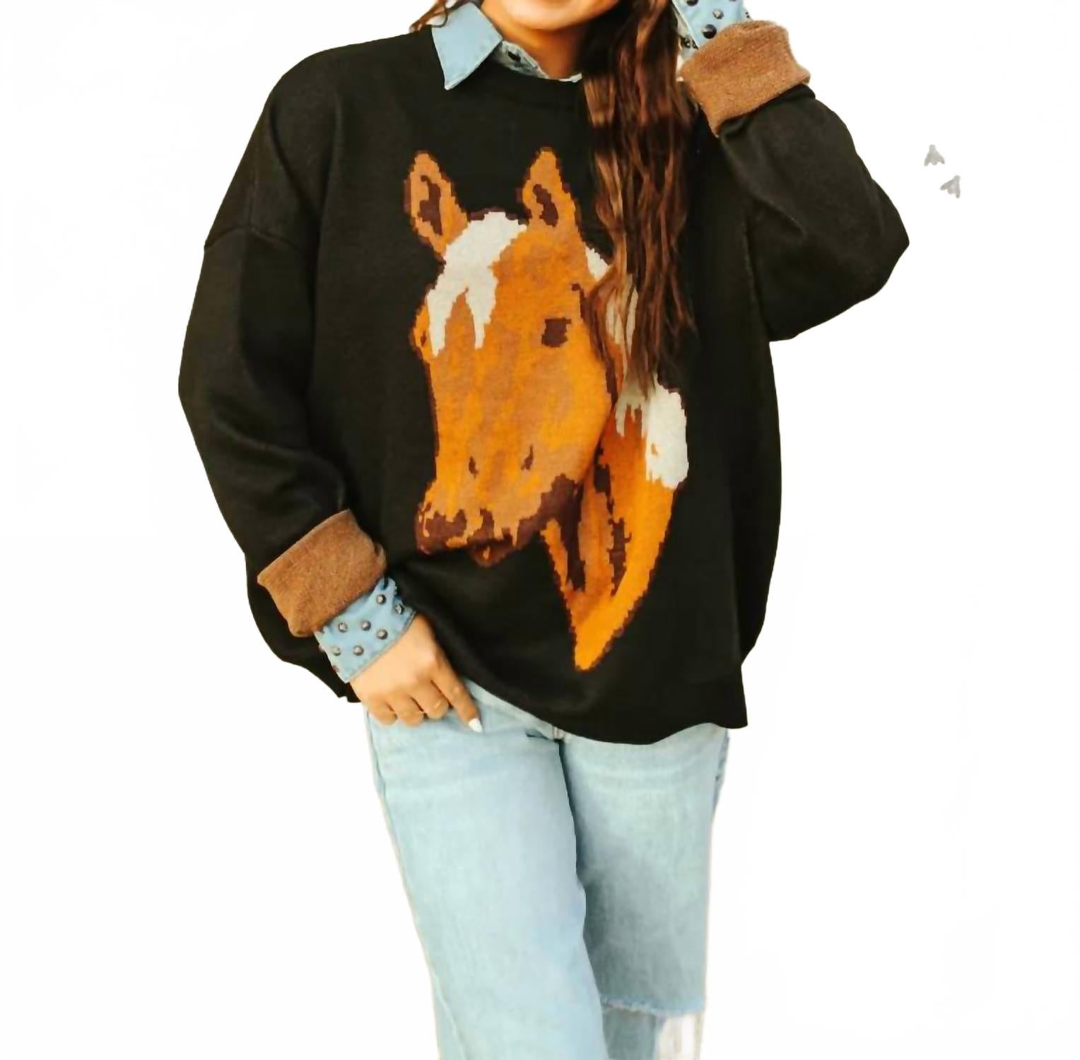 Свитер Palomino в черном цвете 2FlyCo
Свитер Palomino в черном цвете 2FlyCo