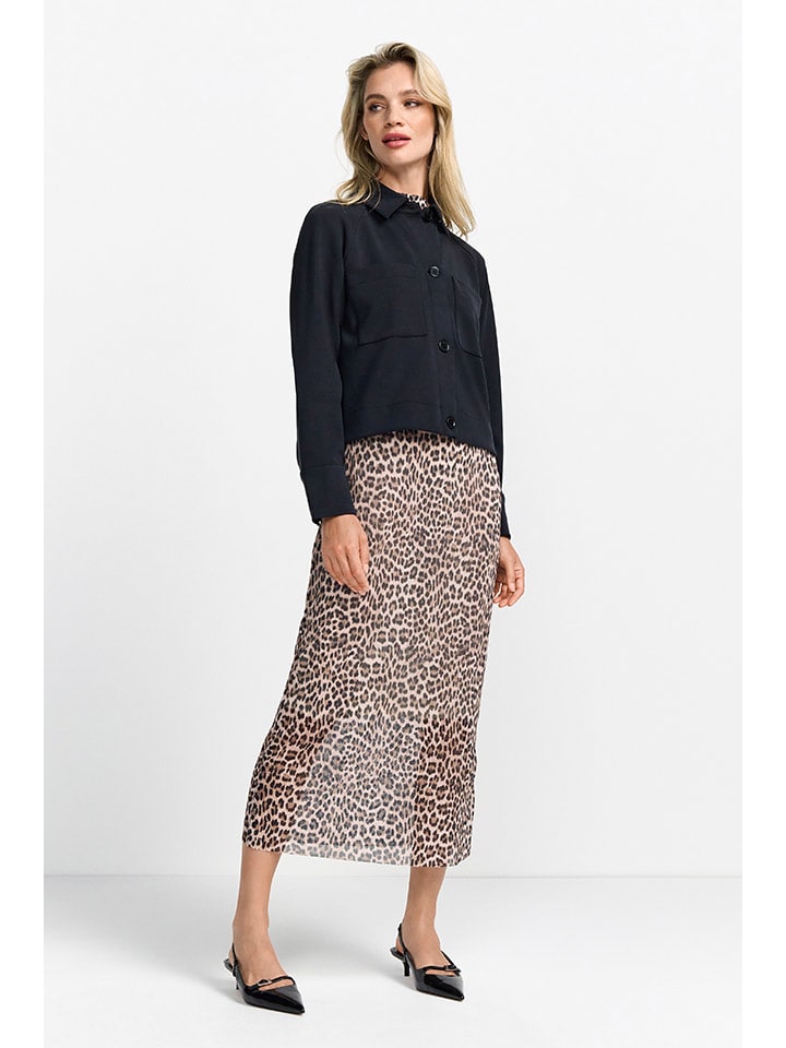 Куртка-рубашка темно-синего цвета Rich & Royal
Куртка-рубашка темно-синего цвета Rich & Royal