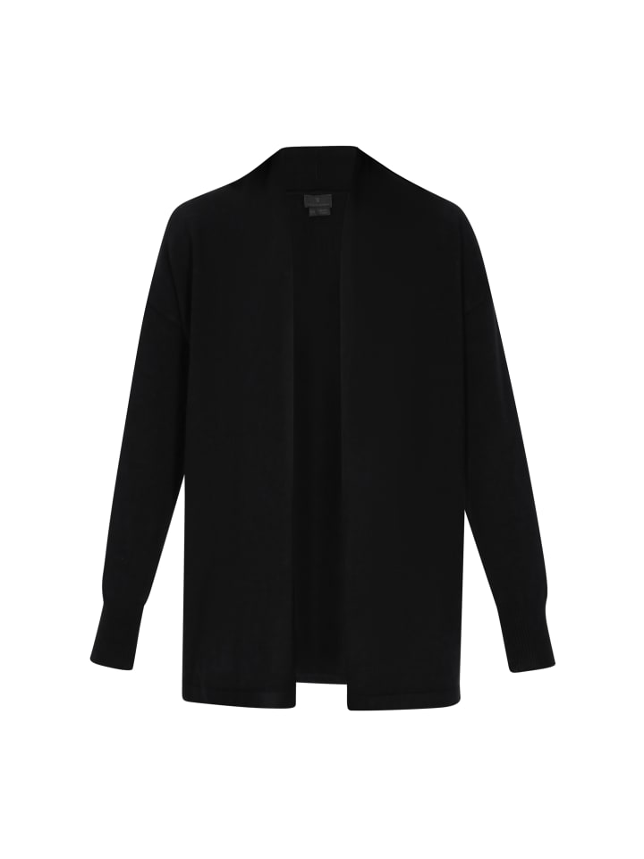 Женский кардиган черного цвета DreiMaster
Женский кардиган черного цвета DreiMaster