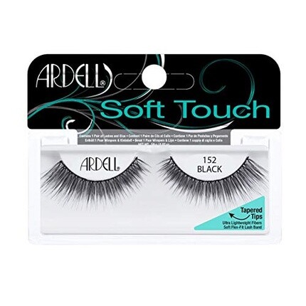 Ardell Soft Touch 152 Черные накладные ресницы, 1 пара
Ardell Soft Touch 152 Черные накладные ресницы, 1 пара