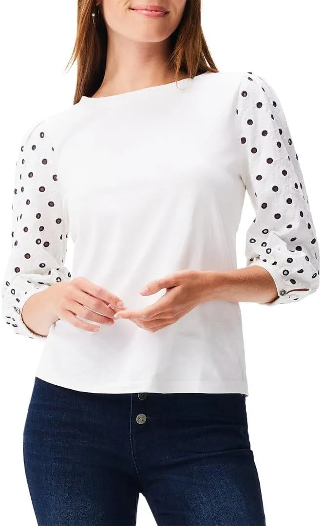 NIC+ZOE Женский топ Eyelet Breeze
NIC+ZOE Женский топ Eyelet Breeze