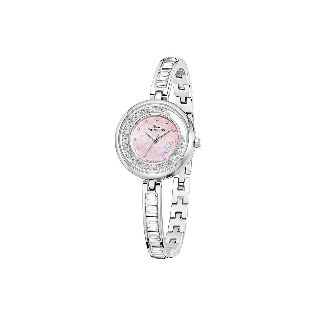 Часы Mermaid Series с кварцевым механизмом, ремешок из сплава, женские часы, циферблат цвета перламутра Disney
Часы Mermaid Series с кварцевым механизмом, ремешок из сплава, женские часы, циферблат цвета перламутра Disney