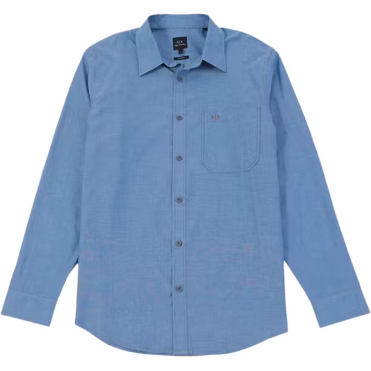 ARMANI EXCHANGE Рубашка AE мужская синяя
ARMANI EXCHANGE Рубашка AE мужская синяя