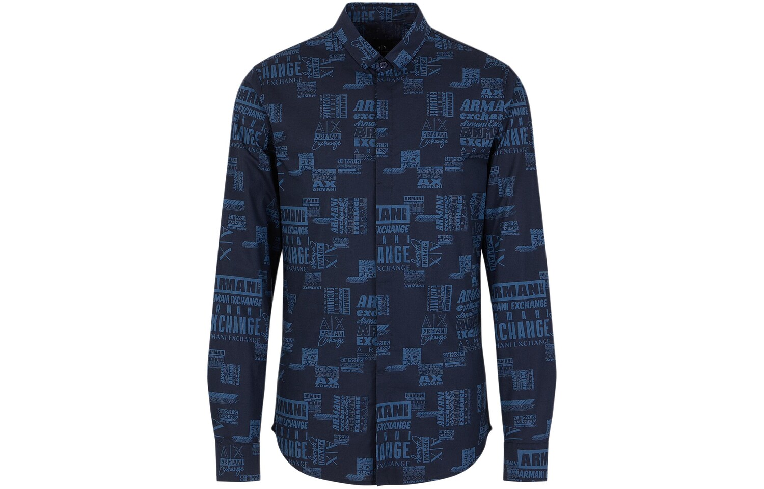 Рубашка мужская темно-синяя Armani Exchange, синий
Рубашка мужская темно-синяя Armani Exchange, синий