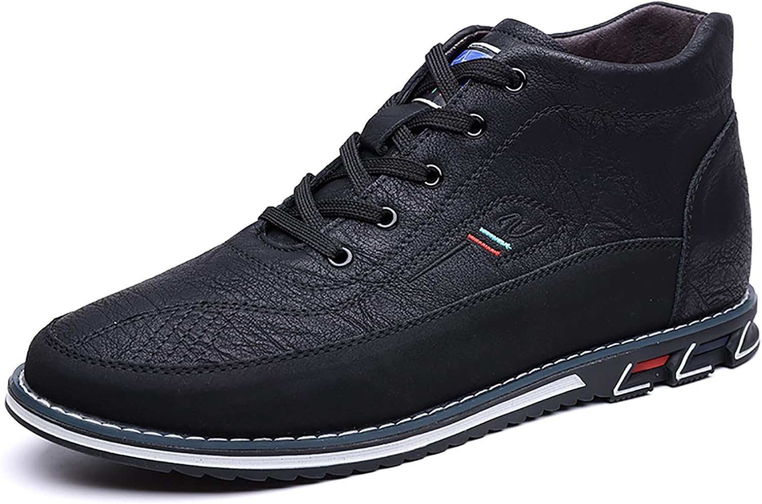 Мужские кожаные ботинки чукка с шнуровкой, повседневные, комфортные, с круглым носком, противоскользящие, на плоской подошве, оксфорды для офиса, вождения, прогулок и занятий спортом Loveheynew, черный
Мужские кожаные ботинки чукка с шнуровкой, повседневные, комфортные, с круглым носком, противоскользящие, на плоской подошве, оксфорды для офиса, вождения, прогулок и занятий спортом Loveheynew, черный