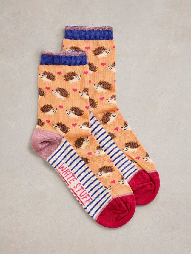 Органические носки Hedgehog из хлопка до щиколотки White Stuff, Orange/Multi
Органические носки Hedgehog из хлопка до щиколотки White Stuff, Orange/Multi