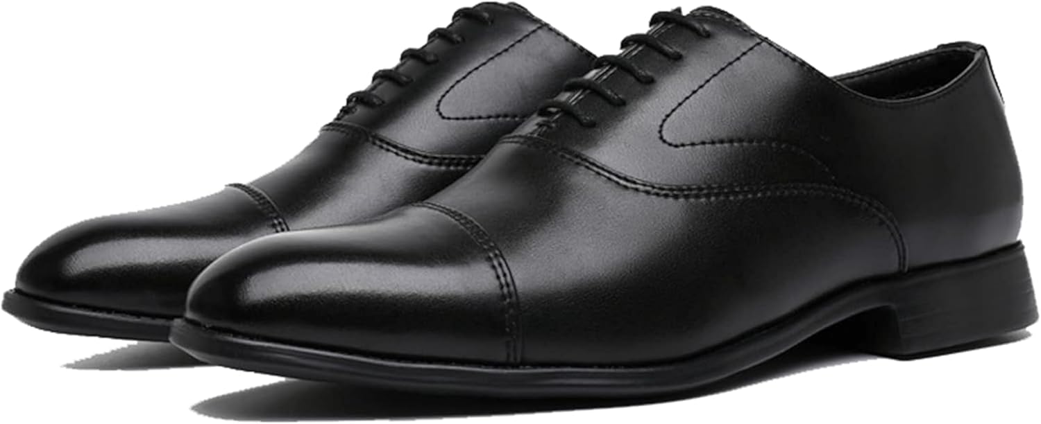Мужские классические остроносые туфли-оксфорды на шнуровке для вечерних и повседневных танцев Generic, черный
Мужские классические остроносые туфли-оксфорды на шнуровке для вечерних и повседневных танцев Generic, черный