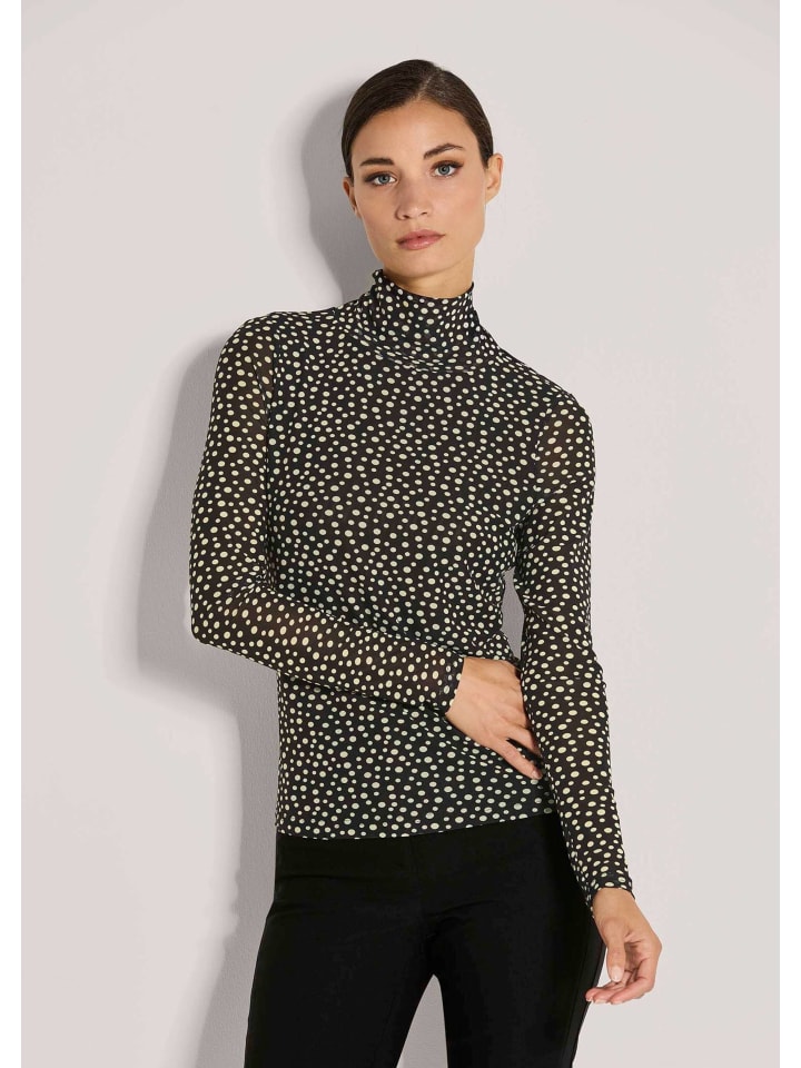 MADELEINE Элегантный топ в горошек, черно-белый
MADELEINE Элегантный топ в горошек, черно-белый