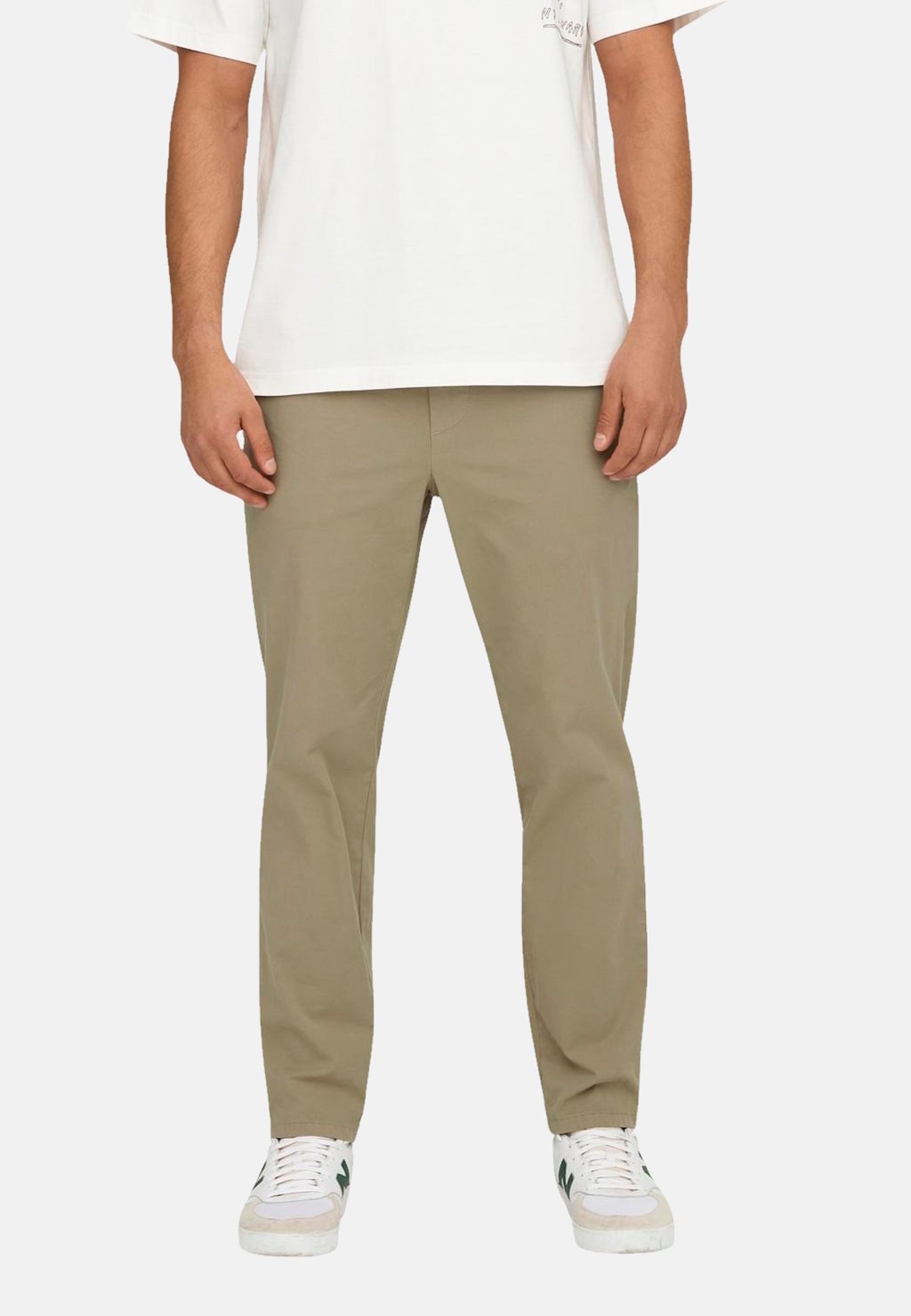 Брюки LINUS Only & Sons, коричневый 
Брюки LINUS Only & Sons, коричневый