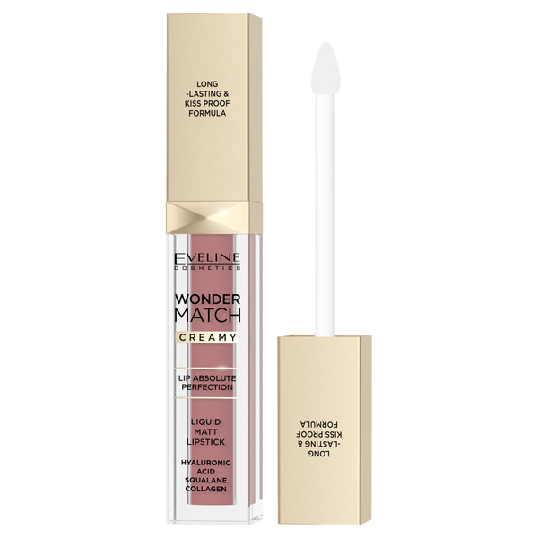 Матовая жидкая помада 05 sweet nude, 6,8 мл Eveline Cosmetics Wonder match, цвет 05 sweet nude
Матовая жидкая помада 05 sweet nude, 6,8 мл Eveline Cosmetics Wonder match, цвет 05 sweet nude