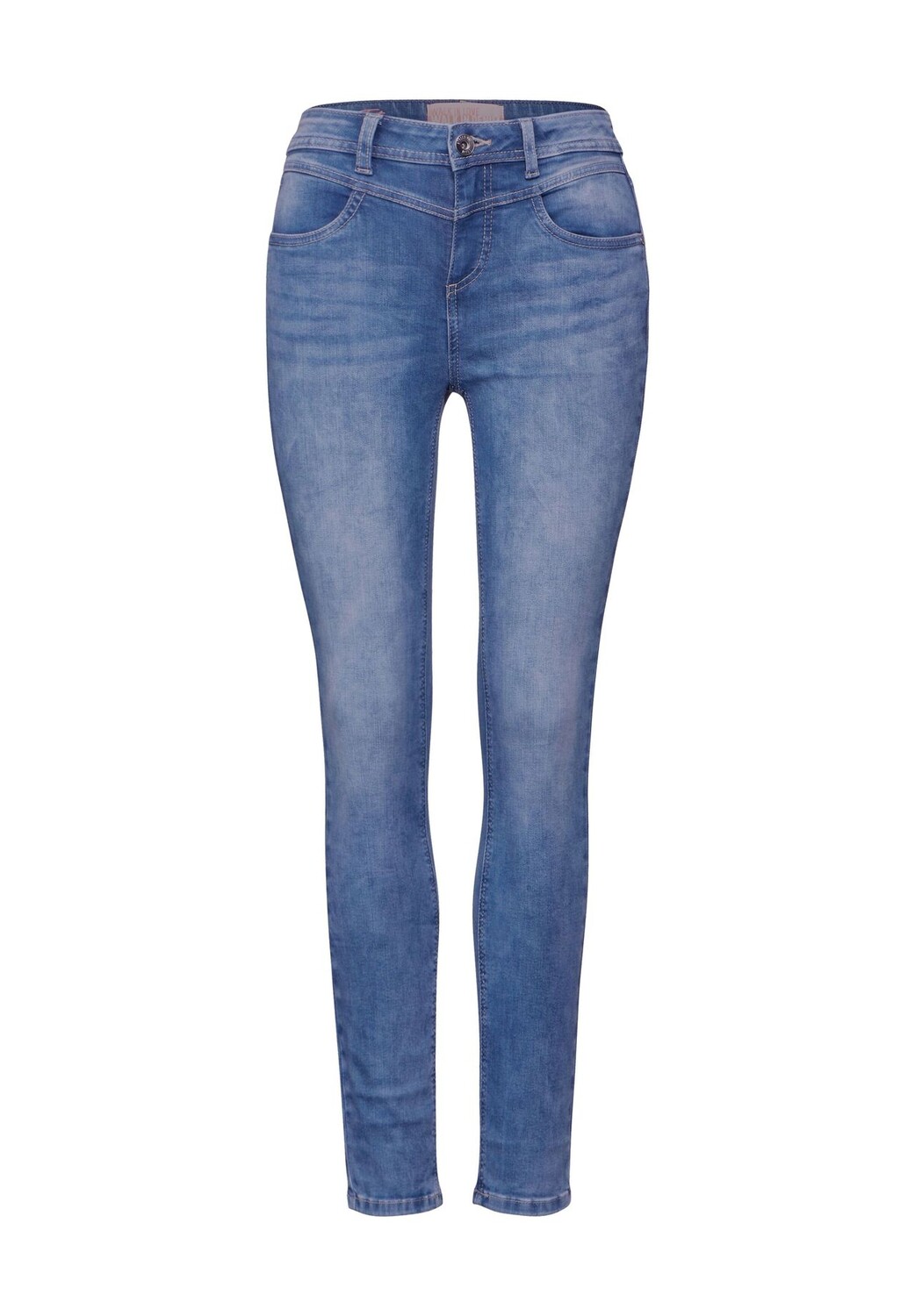 Узкие женские джинсы York с завышенной талией Street One, голубой
Узкие женские джинсы York с завышенной талией Street One, голубой