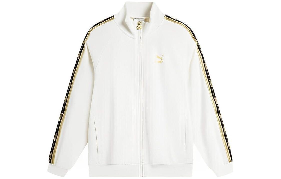 Куртка унисекс белая Puma, белый 
Куртка унисекс белая Puma, белый