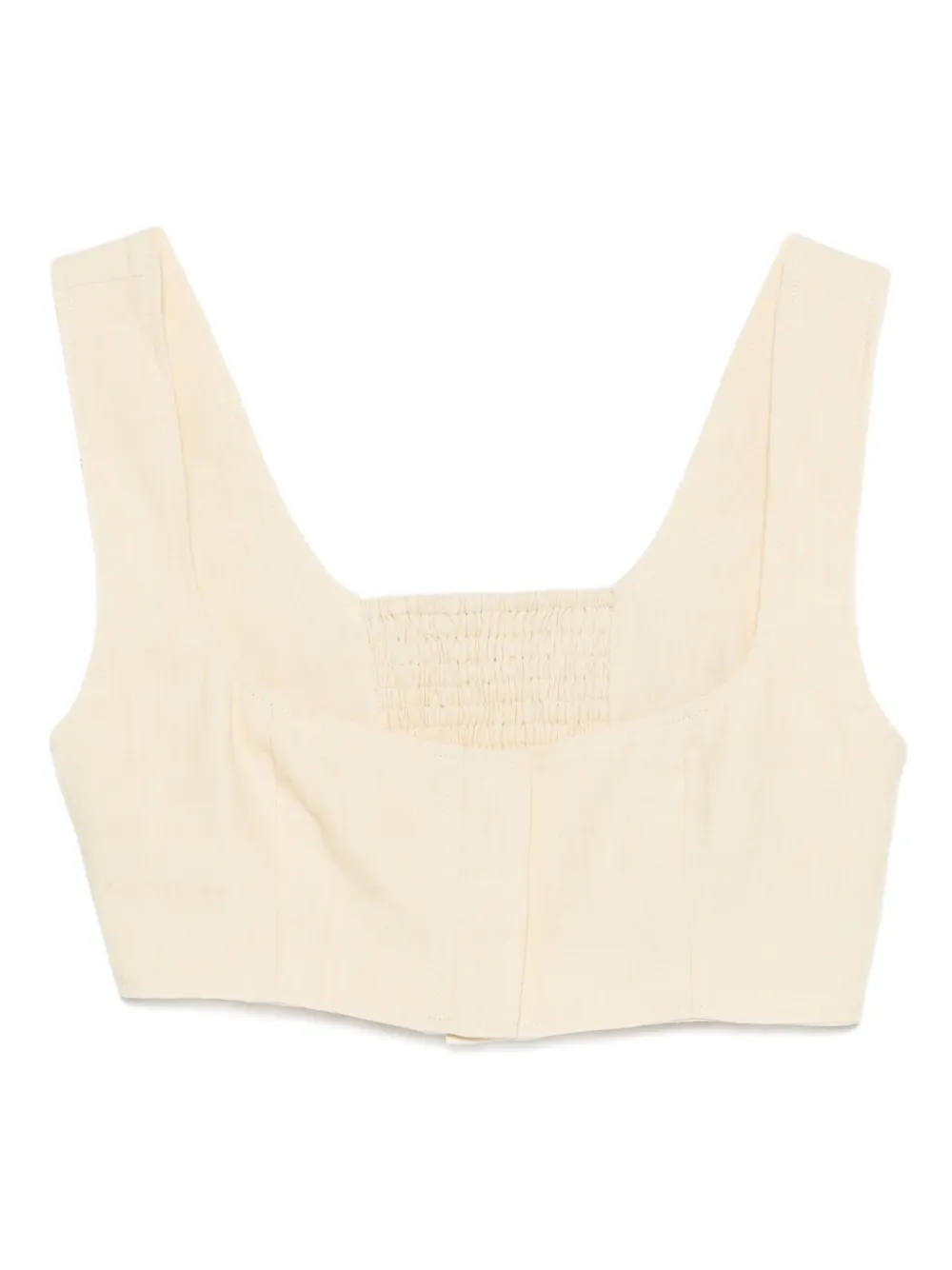 Топ с квадратным вырезом Le Kasha, желтый
Топ с квадратным вырезом Le Kasha, желтый