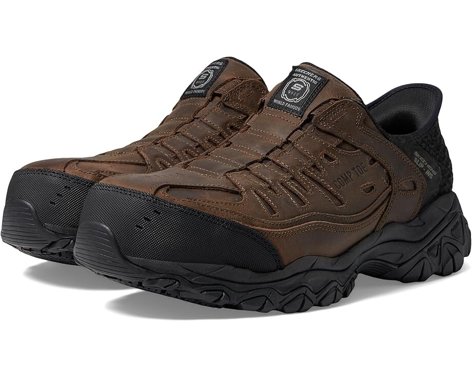 Ботинки SKECHERS Holdredge - Ryker Comp Toe, коричневый
Ботинки SKECHERS Holdredge - Ryker Comp Toe, коричневый