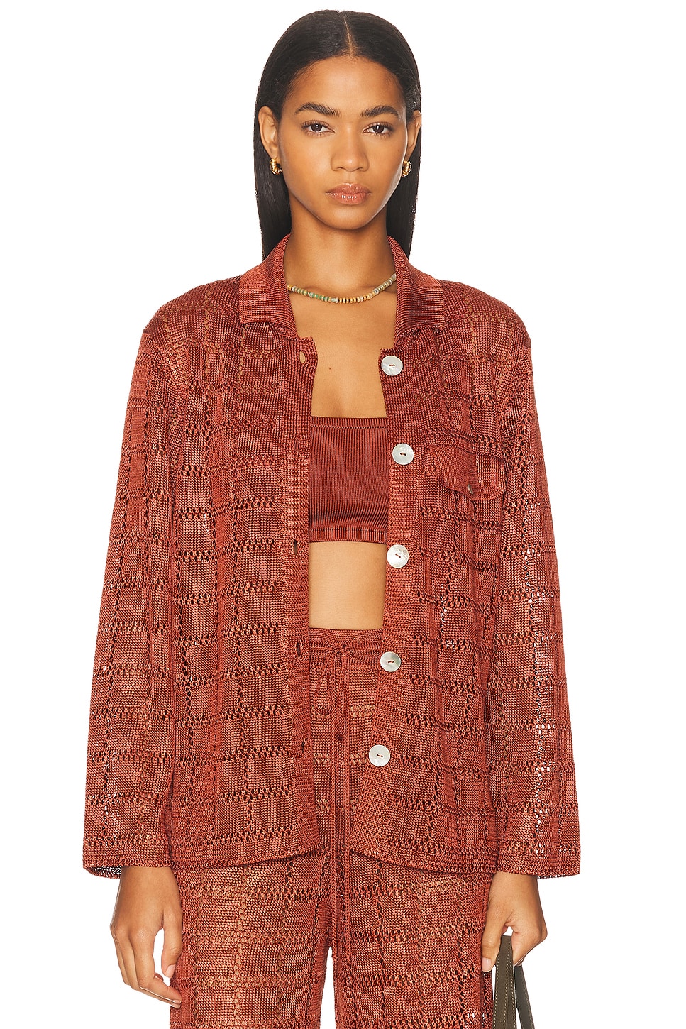 Лонгслив Patchwork Shirt Calle Del Mar, Clay
Лонгслив Patchwork Shirt Calle Del Mar, Clay