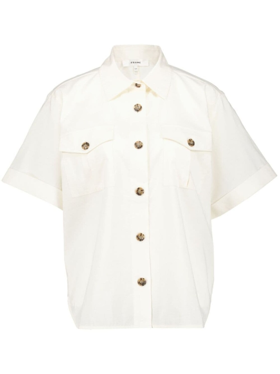 FRAME хлопковая рубашка с накладным карманом, нейтральный цвет
FRAME хлопковая рубашка с накладным карманом, нейтральный цвет