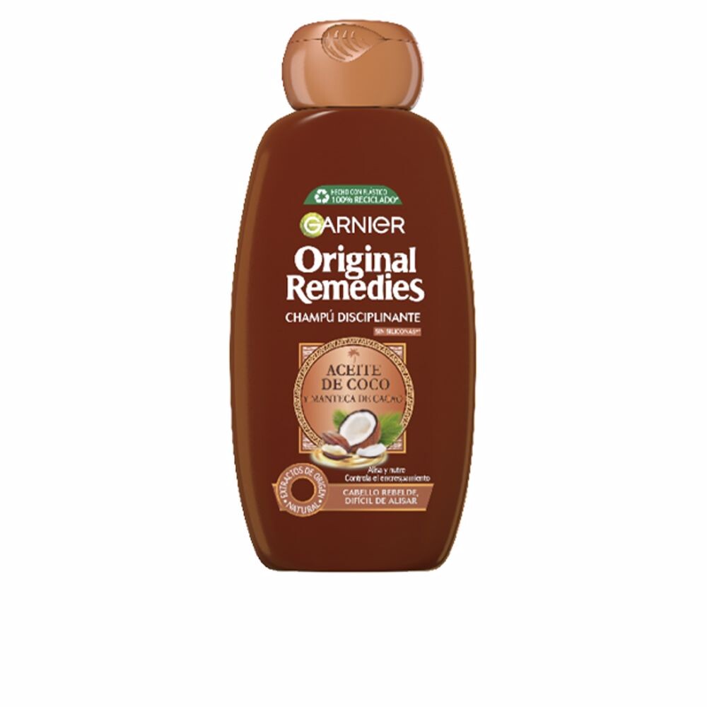 Выпрямляющий шампунь Original Remedies Champú Aceite Coco Y Cacao Garnier, 300 мл
Выпрямляющий шампунь Original Remedies Champú Aceite Coco Y Cacao Garnier, 300 мл