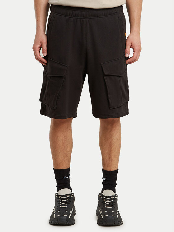 Свободные спортивные шорты Rovic D24452-D257 G-Star Raw, черный 
Свободные спортивные шорты Rovic D24452-D257 G-Star Raw, черный