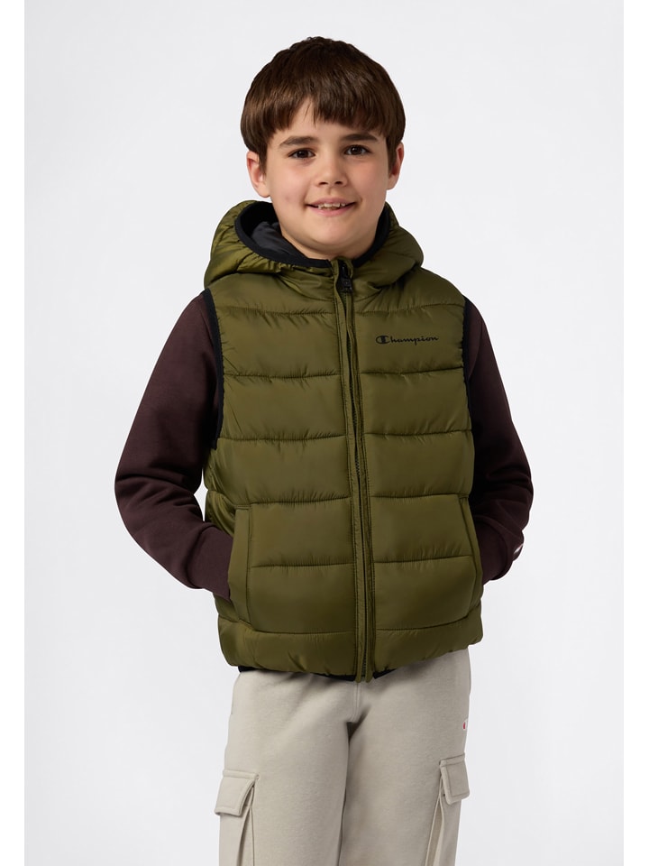 Champion Стеганый жилет цвета хаки
Champion Стеганый жилет цвета хаки