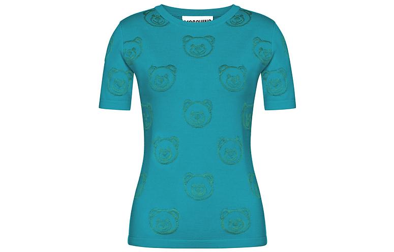 MOSCHINO Женский голубой топ
MOSCHINO Женский голубой топ