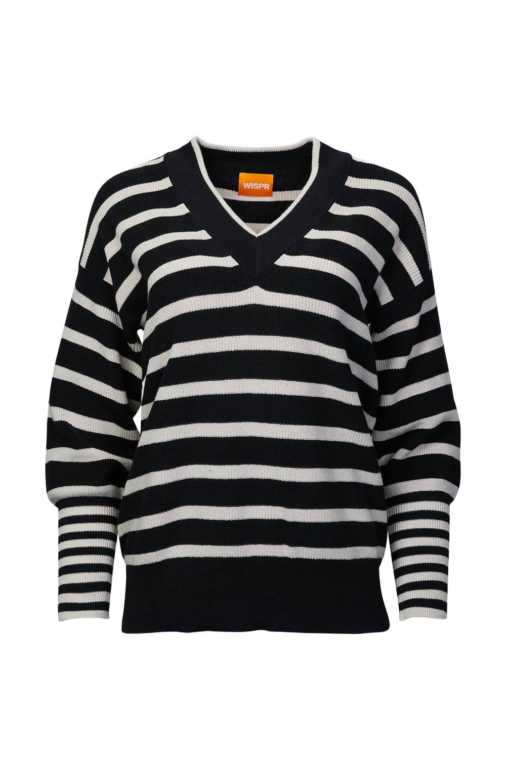 Наталья полосатый джемпер с V-образным вырезом в цвете уголь Brodie Cashmere, Coal
Наталья полосатый джемпер с V-образным вырезом в цвете уголь Brodie Cashmere, Coal